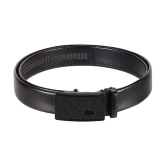 Zacharias - Black Leather Men's Casual Belt ( Pack of 1 ) - None