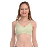 Elina Cotton T-Shirt Bra - Green - 36C