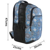 mikebags 29 Ltrs Blue Polyester College Bag - Blue