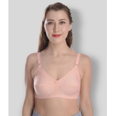 Madam - Peach Cotton Non - Padded Womens Everyday Bra ( Pack of 1 ) - 32B