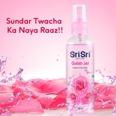 Sri Sri Tattva Gulab Jal - Premium Rose Water, 100 ml (Spray Bottle)