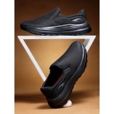 ASIAN SUPERWALK-19 Black Mens Sports Running Shoes - None