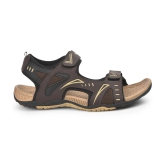 Aqualite - Brown Mens Floater Sandals - None