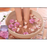 AQUAGEM Calming Rose Foot Salt - Handmade and Natural - 100% Pure and Organic - Helps to Relieve Stress, Improve Circulation, and Soften Skin