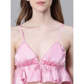 Oxolloxo Satin Cami Top & Panty Set