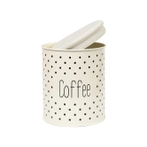 Stylish Ivory Coffee Jar