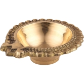 Dokchan Brass Antique Kuber Diya for Daily Puja & Festival