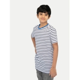 Radprix White Cotton Blend Boys T-Shirt ( Pack of 1 ) - None