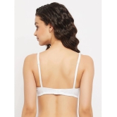 Clovia - White Cotton Non Padded Womens T-Shirt Bra ( Pack of 1 ) - None