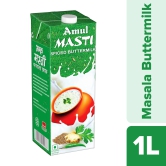 Amul Masti Spiced Butter Milk Tetra, 1L