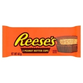 Reeses 2 Peanut Butter Cups With Milk Chocolate, 42 gm