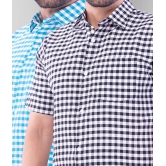 DESHBANDHU DBK - Multicolor Cotton Regular Fit Mens Casual Shirt ( Pack of 2 ) - None