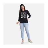 CHOZI Fleece Women''s Non Hooded Sweatshirt ( Black ) - None