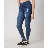 Women Classic Blue Denim Jeans-24