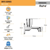 Onyx Bib Tap Brass Faucet- by Ruhe®