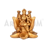 Artarium Laxmi Ji Idol Figurine Decoration & Pooja Gifting Purpose Sculpture Office House Warming Statue Pack of 1