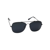 Black Navigator Unisex Sunglasses (M254BK6PV)