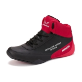 Bersache Men Casual Shoes Red Mens Outdoor - None