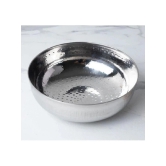 Dynore Stainless Steel Deep Kadhai 2 mm ( 2 ) L - Silver