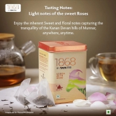 1868 by Tata Tea Green with Rose Tea Bags, Green Tea Leaves and Rose Petals, Green Tea Rich in Antioxidants, 15 Tea Bags