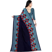 LEELAVATI - Multicolor Georgette Saree With Blouse Piece ( Pack of 2 ) - Multicolor