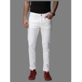 HALOGEN - White Denim Slim Fit Mens Jeans ( Pack of 1 ) - None