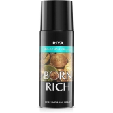 Riya Born Rich & Melody Deodorant Spray & Perfume For Unisex 300 ( Pack of 2 )