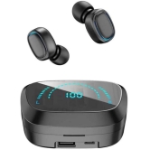 VEhop Power Buds In Ear True Wireless (TWS) 45 Hours Playback IPX4(Splash & Sweat Proof) Fast charging,Powerfull bass -Bluetooth V 5.1 Black