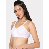 IN CARE LINGERIE - White Cotton Non Padded Women's T-Shirt Bra ( Pack of 1 ) - None