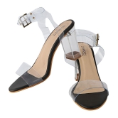 Shoetopia - Black Women''s Sandal Heels - None