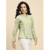 gufrina Green Viscose Womens Regular Top ( Pack of 1 ) - None