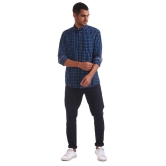 Ruggers 100 Percent Cotton Blue Shirt - None