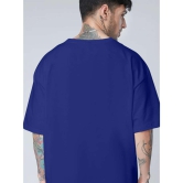 SOLIDS NAVY BLISS Oversized T-Shirt-S