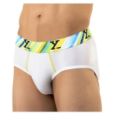 XYXX - White Modal Mens Briefs ( Pack of 1 ) - S