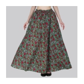 Sttoffa Green Cotton Womens Flared Skirt ( Pack of 1 ) - None