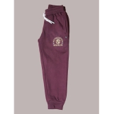 NEUVIN Wine Fleece Boys Trackpant ( Pack of 1 ) - None