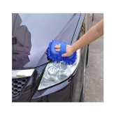 New Multi Colour Car Washing Sponge With Microfiber Washer Towel Duster For Cleaning Car.(1pcs)