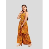 Aarika Yellow Polyester Girls Kurta and Sharara Set ( Pack of 1 ) - None