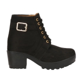 Commander - Black Women's Ankle Length Boots - None