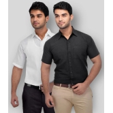 DESHBANDHU DBK - Multicolor Cotton Regular Fit Mens Formal Shirt (Pack of 2) - None