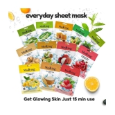 Masking - Fairness Sheet Mask for All Skin Type ( Pack of 4 )