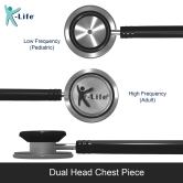 K-life ST-102 Professional Single head Chest Piece for medical students nurses doctors Acoustic Stethoscope