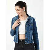 DKGF Fashion - Denim Navy Jackets Pack of 1 - None