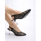 Shoetopia - Black Women''s Sandal Heels - None