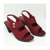 Dream Makers - Red Women's Sandal Heels - None