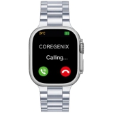 COREGENIX ULTRA Premium METAL Silver Smart Watch