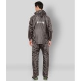 Zacharias Grey Rain Suit - 2XL