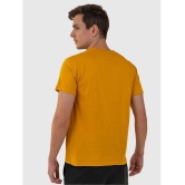 Lux Cozi Cotton Regular Fit Solid Half Sleeves Mens T-Shirt - Mustard ( Pack of 2 ) - None