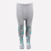 Doraemon Printed Knitted Tights For Baby Girls & Baby Boys - Light Grey Light Grey M 1-2 Years