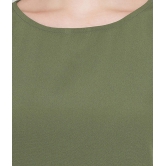 ALL WAYS YOU - Olive Polyester Womens Regular Top ( Pack of 1 ) - 2XL